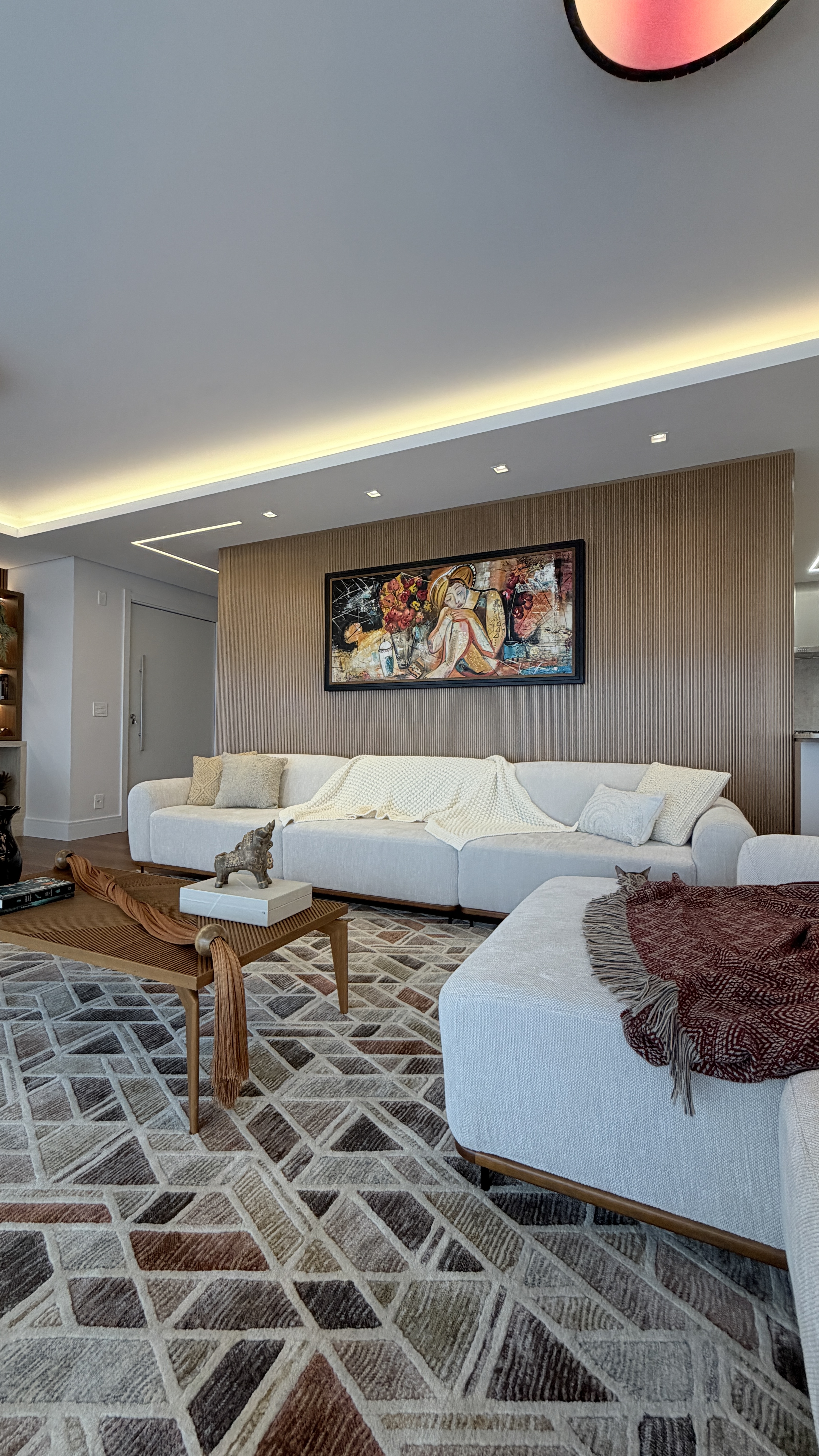 Sala de Star Garden Haus  Porsche Consulting Porto Alegre - Projeto de arquitetura e design de interiores - estar - Camila Chalon Arquitetura